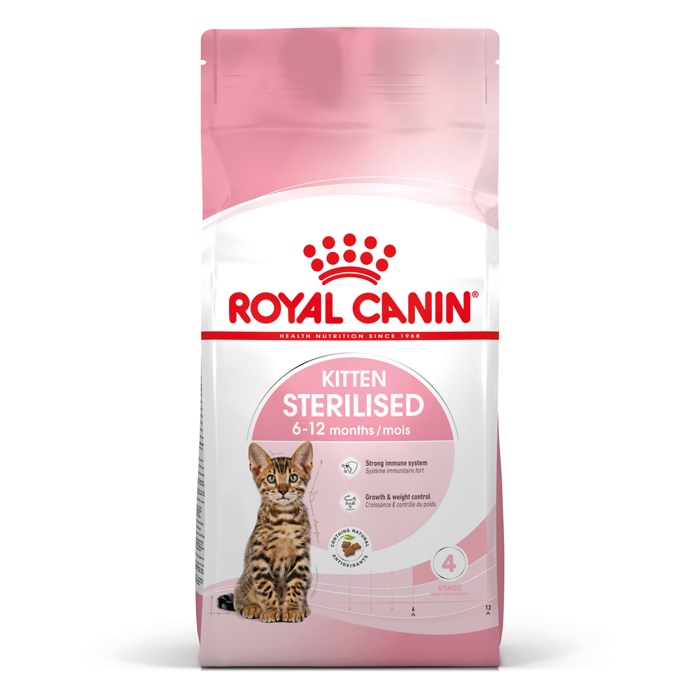 Croquettes chaton stérilisé Royal Canin : 2 kg