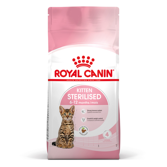 Croquettes chaton stérilisé Royal Canin : 2 kg