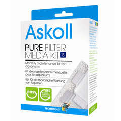 Kit de maintenance pour aquariums Askoll Pure Filter Media Kit S