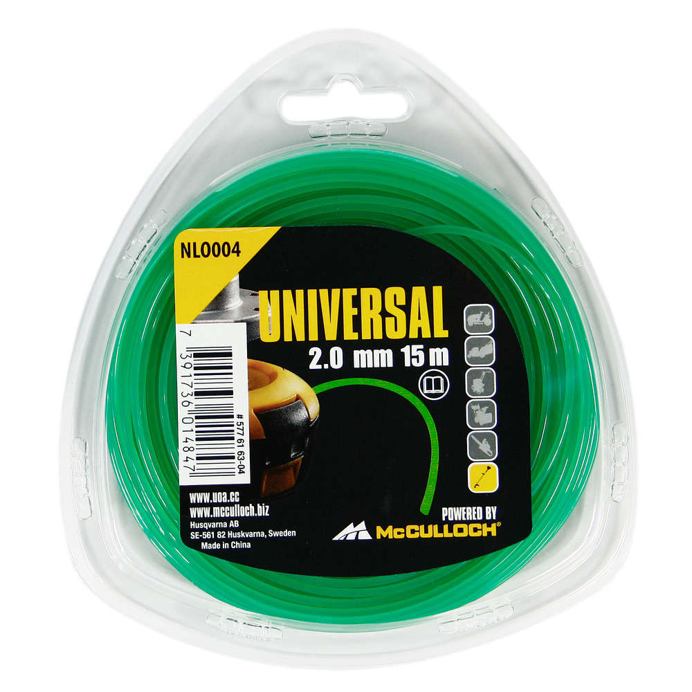 Fil nylon rond Ø2mm x 15M