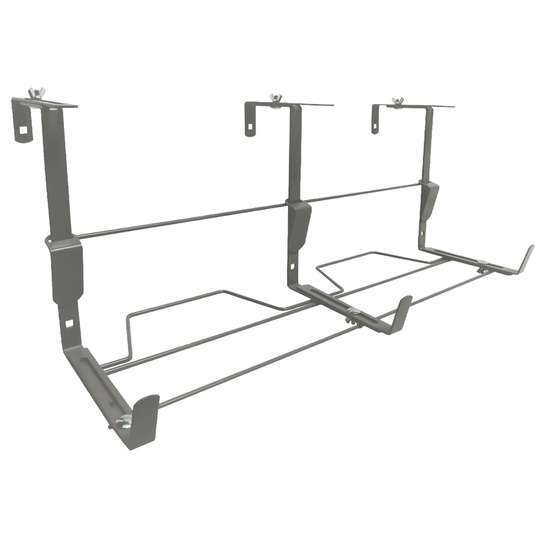 Support de jardinière (L. 60 cm) ergonomique, coloris gris souris