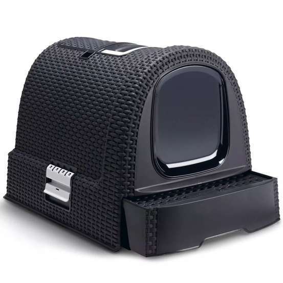 Bac A Litere Pour Chats Anthracite 51 X 38 5 X 39 5 Cm Truffaut Bac A Litere Pour Chats Anthracite 51 X 38 5 X 39 5 Cm Truffaut