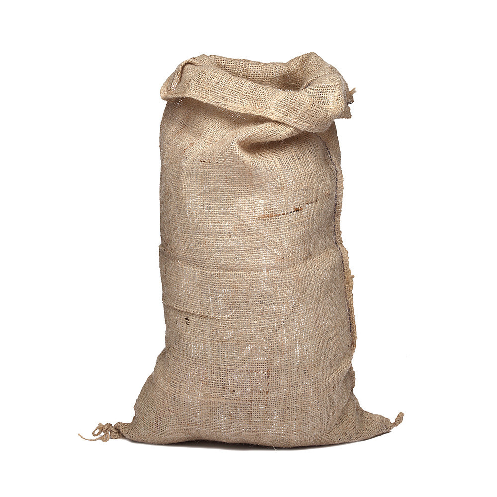 Un sac outlet de jute