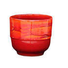 Pot d'intérieur Vase à rebord T.C émaillée Soleil couchant Ø35x33cm