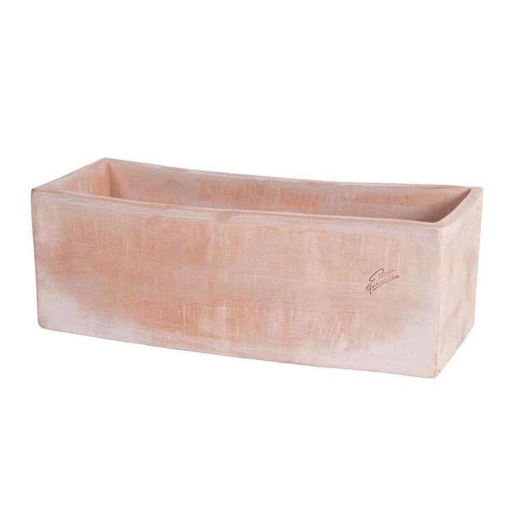 Jardinière Contemporaine, en terre cuite L. 22 x H. 13 cm