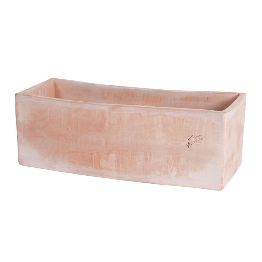 Jardinière Contemporaine, en terre cuite L. 29 x H. 13 cm