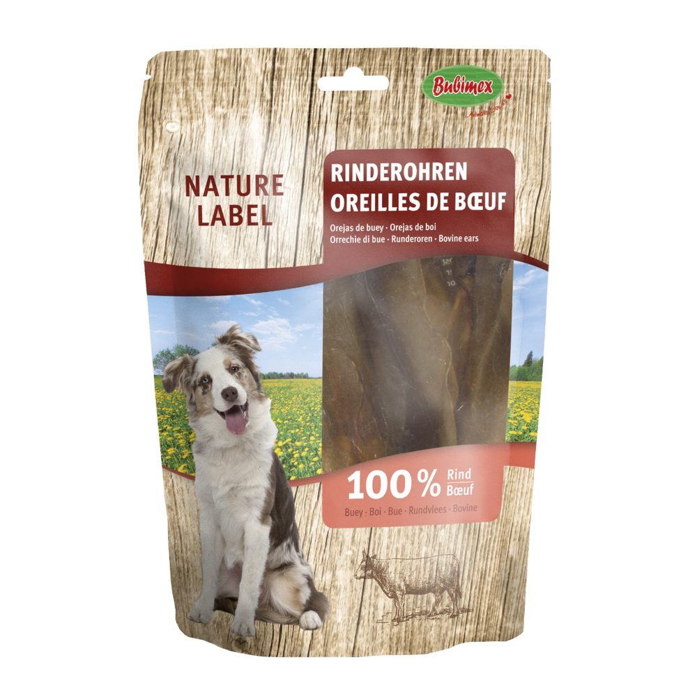 Friandise chien oreilles de bœuf : 400 g