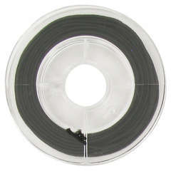 Bobine 5m/1mm de fil élastique gainé, noir