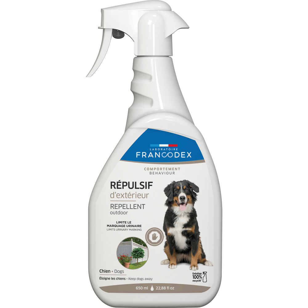 Répulsif d'extérieur chiens 650ml