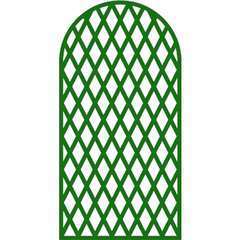 Cintre maille losange, vert - l.100 x H.197 cm