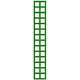 Colonne maille carrée (12cm), vert - l. 30 x H. 197 cm