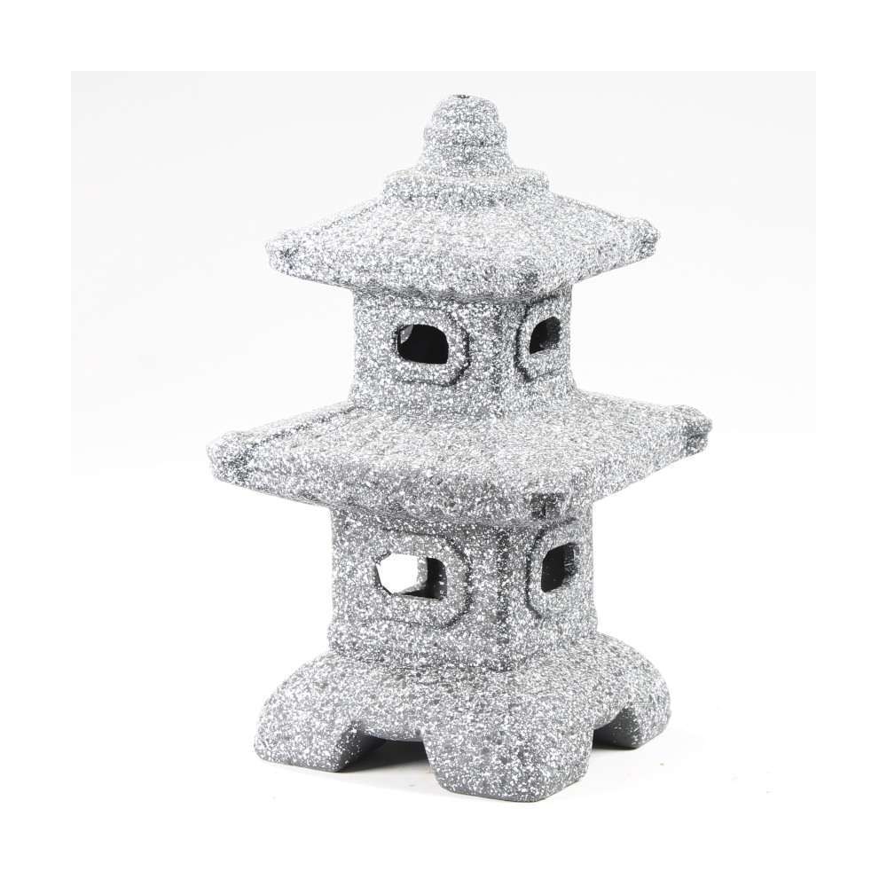 Lanterne décorative, en céramique H. 24 cm