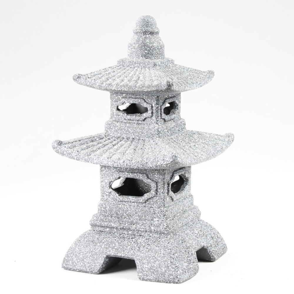 Lanterne décorative, en céramique H. 32 cm