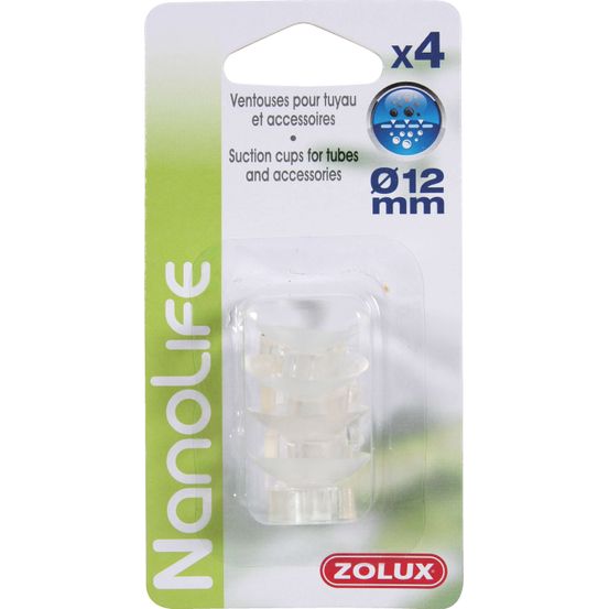 Ventouse pour tuyau d'aquarium de diamètre 12mm -x4pcs