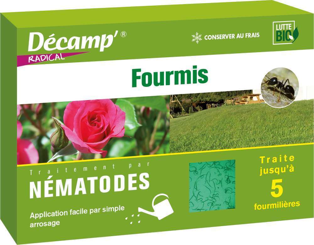 Nématodes pour lutter contre les fourmis - 5m