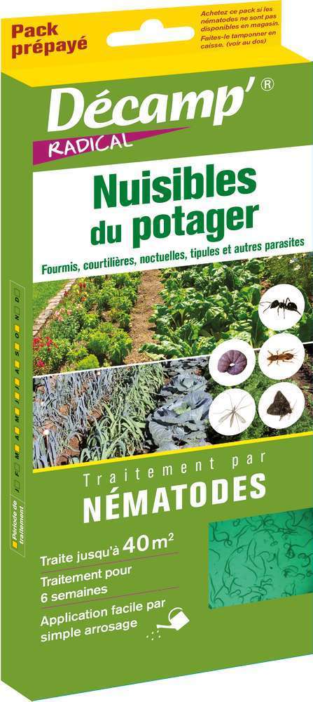 Nématodes contre tous les nuisibles du potager