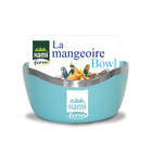 Mangeoire Bowl, pour rongeur/oiseau: bleu L.13x10xH.7cm