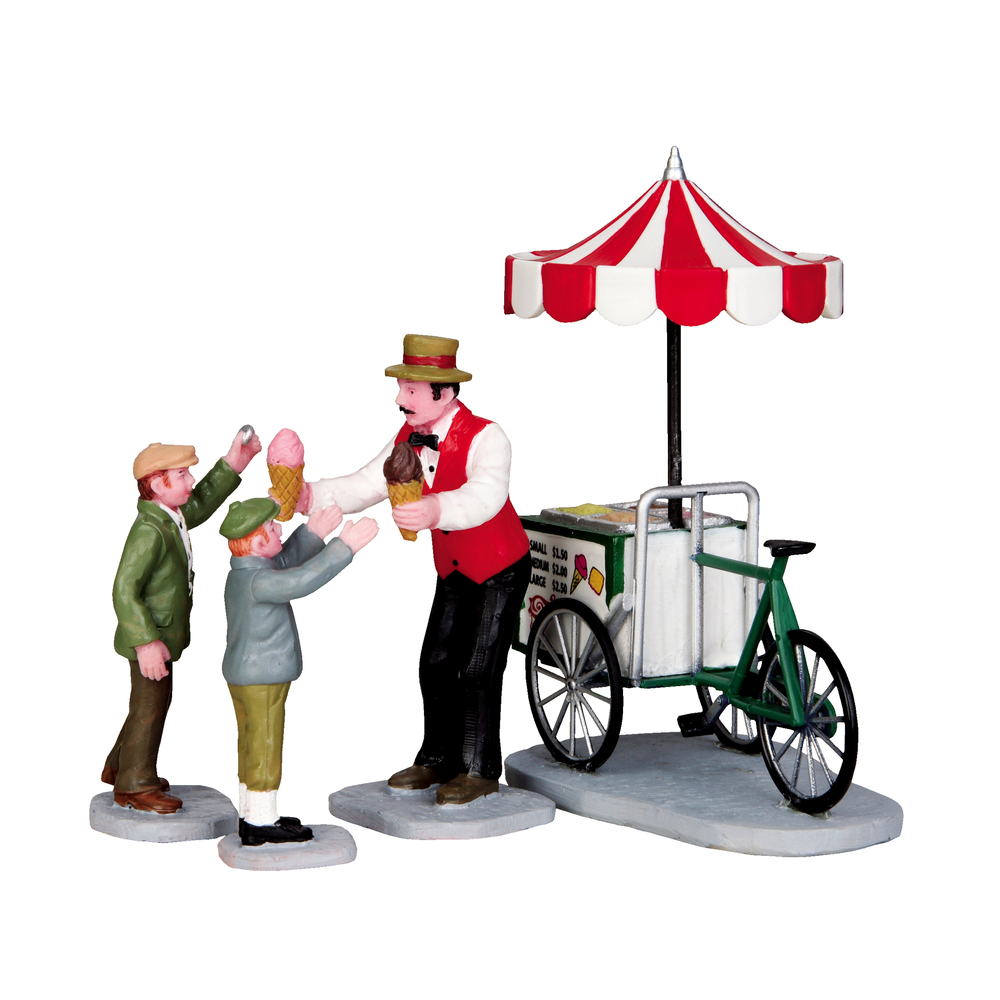 Vente De Glaces Set 4