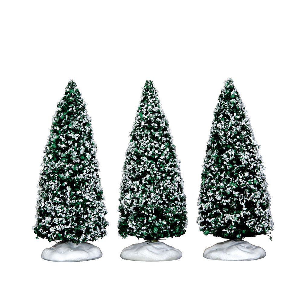 Sapin Juniper enneige petits Set3