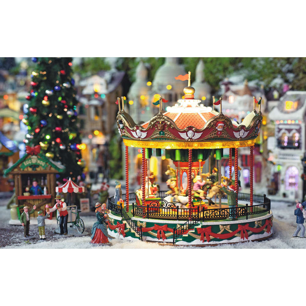 Manege miniature noel shop