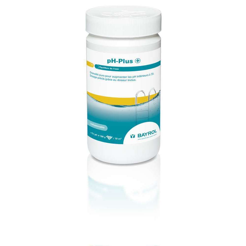Granulés pH-Plus pour piscine - pot 1 kg