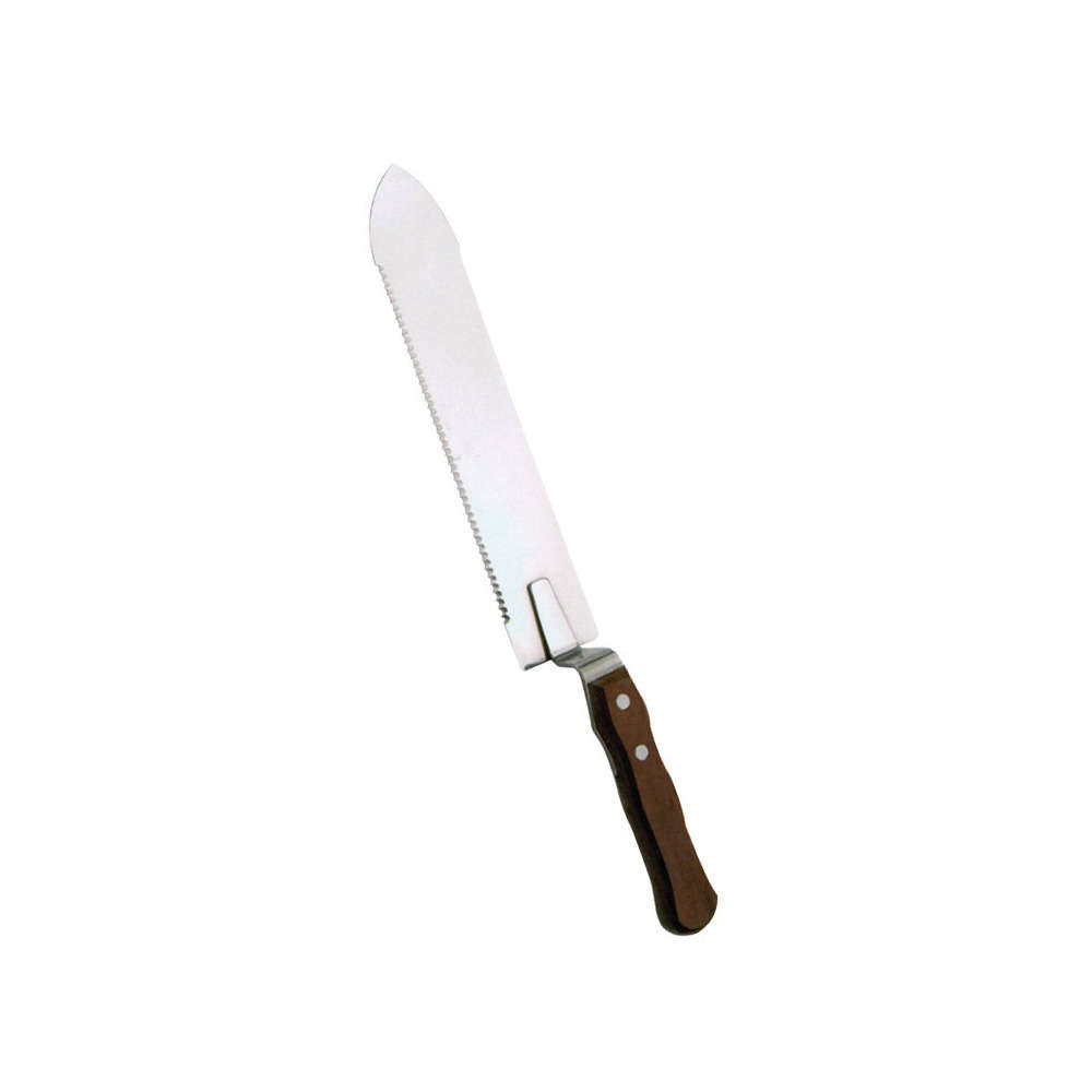 Couteau inox dent 1 coté en 280mm