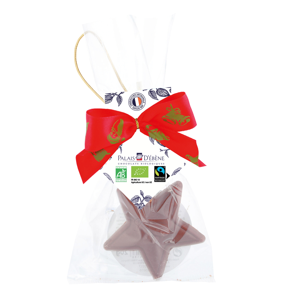 Etoile, au chocolat au lait 20g