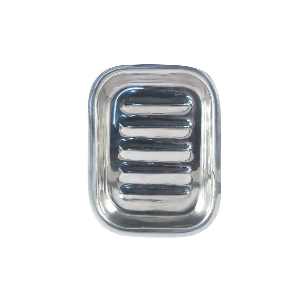 Porte-savon, en aluminium L. 12,9 x l. 10 cm