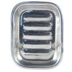 Porte-savon, en aluminium L. 12,9 x l. 10 cm