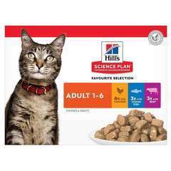 Sachet chat Adulte multipack 12 x 85g