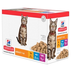 Multipack sachets chat adulteÂ : 12 X 85g