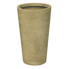 Pot haut Tankian, beige Ø 50,5 x H. 71,5 cm