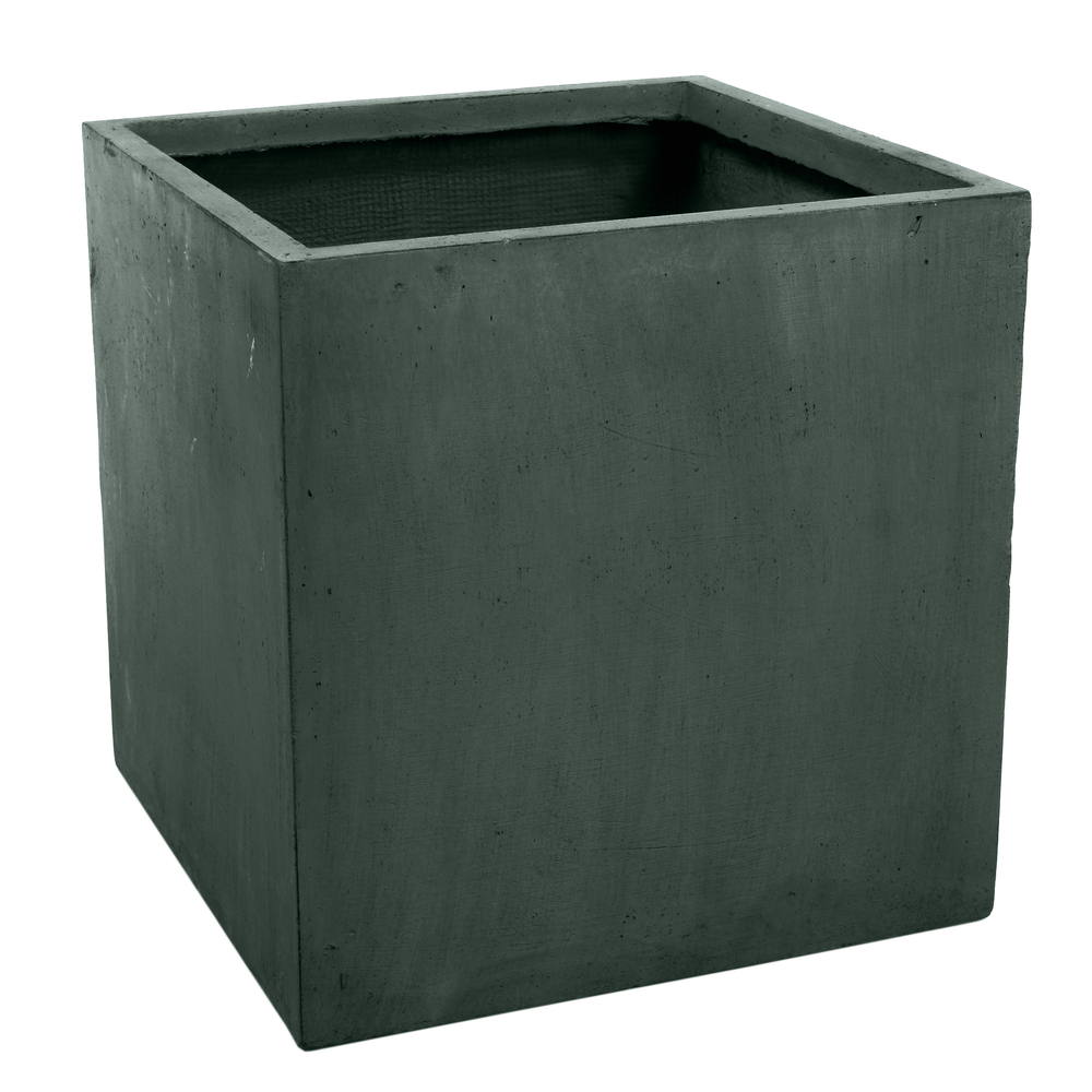 Cube Jin, anthracite L. 30,5 x l. 30 x H. 30 cm