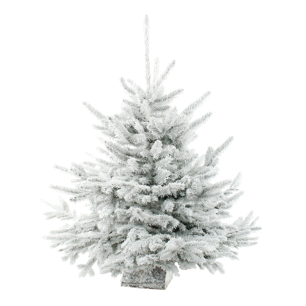 Sapin de Noël diamant Robin® : 110/125cm buché