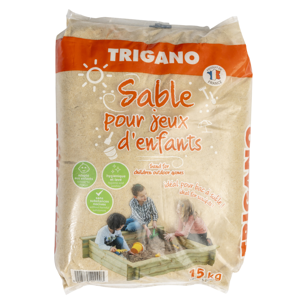 Sac de sable pour jeux d'enfants 15 kg