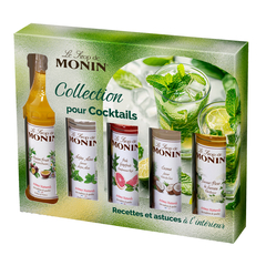 Coffret Cocktail: 5 sirops assortis (5cl)