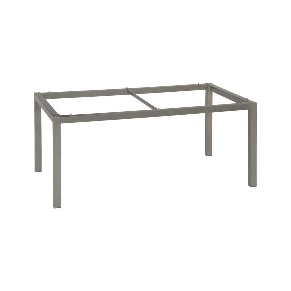 Pied de table Aluminium Gris 200x100x73cm