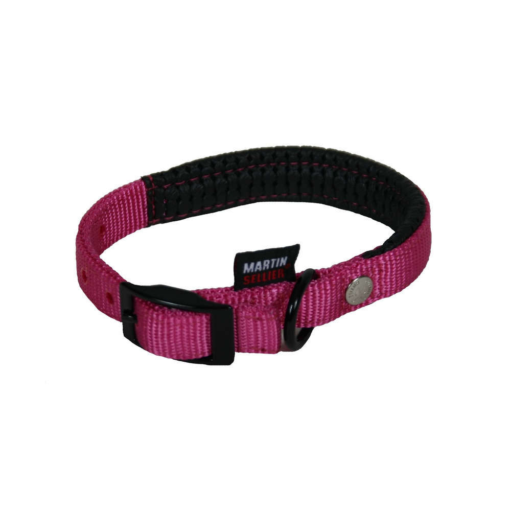 Collier droit confort largeur 2cm et longueur 45cm Rose