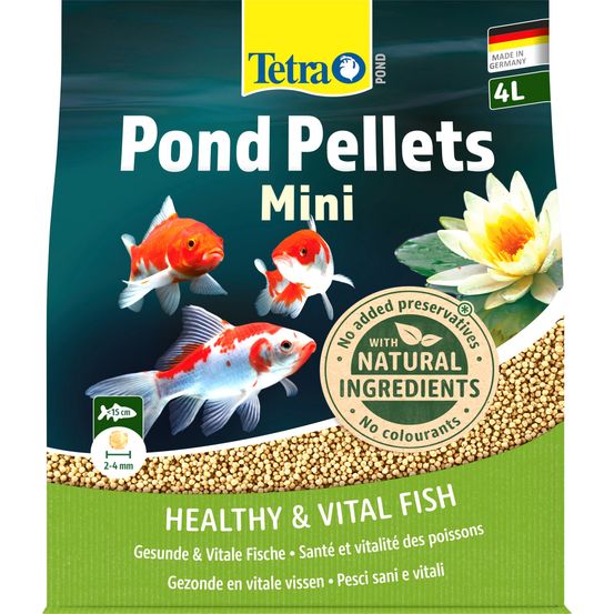 Pond Pellets mini, alimentation pour poissons de bassin - 4L