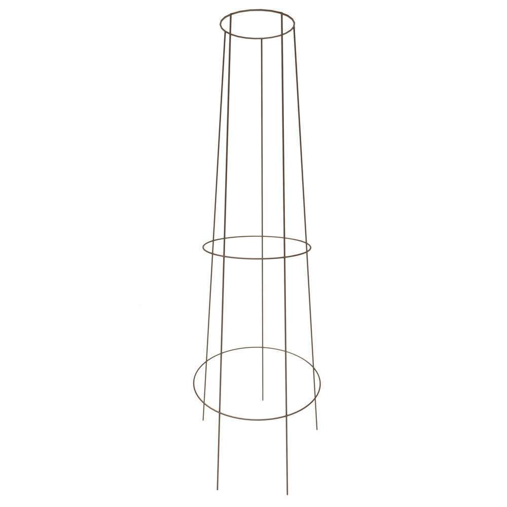 Petit tuteur grimpant, en acier galvanisé H. 80 cm