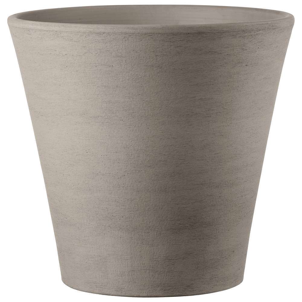 Vase Conico Primitivo, grafite d.49xh.45,8cm