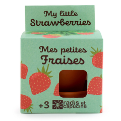 Kit 'Graines à planter' : fraises. Radis Et Capucine