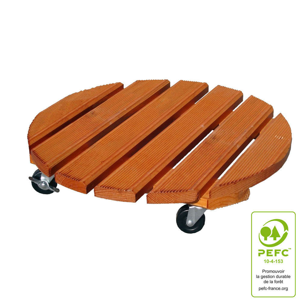 Roul'bac rond, en bois PEFC Ø 50 cm