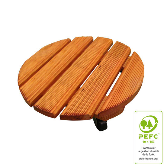 Roul'bac rond, en bois PEFC Ø 40 cm