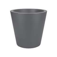 Pot rotomoulÃ© Pure Straight: rond, anthracite