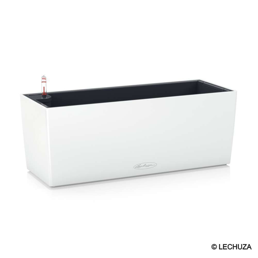 Balconera Color 50 en polypropylène, blanc L.50x19xH19cm