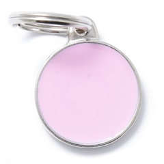 Médaille MyFamily Basic HM grand cercle : rose