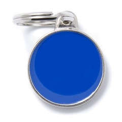 Médaille MyFamily Basic HM grand cercle : bleue