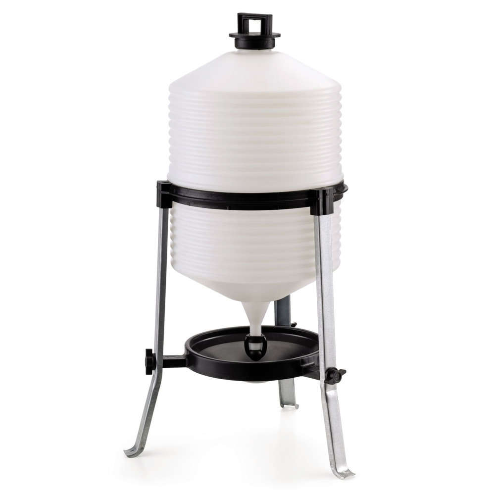Abreuvoir pour poules : niveau constant plastique 24 litres