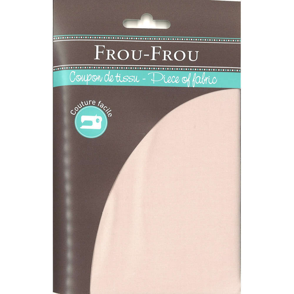 Coupon uni 50x50cm - Mandarine